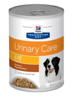 HILLS Diet Canine Stew c/d with Chicken & Vegetables konzerva 354 g