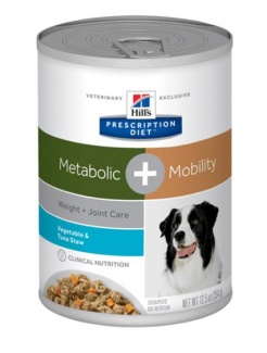 HILLS Diet Canine Stew Metabolic Plus Mobility with Tuna & Vegetables konzerva 354 g