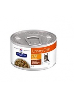 HILLS Diet Feline Stew c/d Variety Pack 1 bal. (24 x 82 g) konzerva