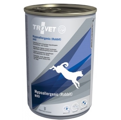 TROVET RRD PES 400G KONZ. RABBIT RICE DIET HYPOALL