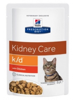 HILLS Diet Feline k/d KAP chicken 12x85 g