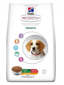 HILLS VE Canine Puppy Growth Medium Chicken 2 kg 