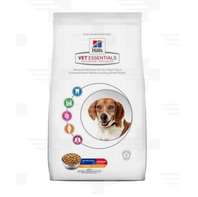 HILLS VE Canine Mature adult Dental Health Medium & Large Chicken 2 kg