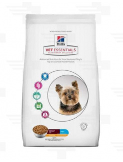 HILLS VE Canine Adult Neutered Small & Mini Chicken 1,5 kg