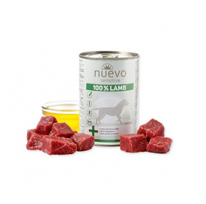 NUEVO dog Sensitive 100% Lamb 6x400 g 