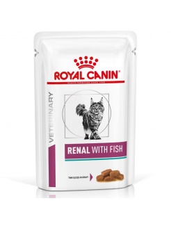 Royal Canin Vet Diet Wet Cat Renal with Fish 12 x 85 g