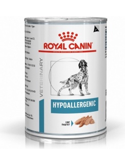 Royal Canin  Dog Hypoallergenic konzerva 400 g