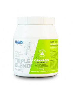 ALAVIS Triple Blend Extra Silný + Cannabis CBD Extrakt pre kone plv. 700 g