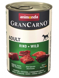 Animonda GRANCARNO® dog adult hovädzie a divina