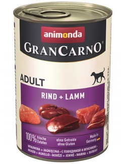 Animonda GRANCARNO® dog adult hovädzie a jahňa 