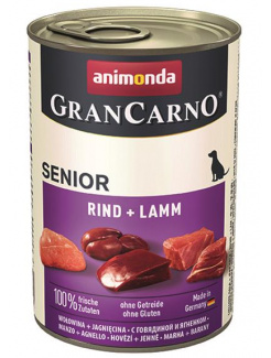 Animonda GRANCARNO® dog senior hovädzie a jahňa