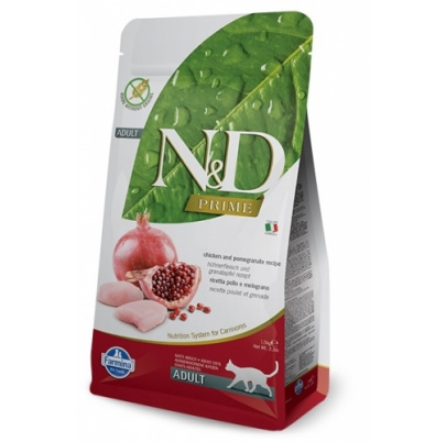 Farmina N&D cat PRIME (GF) adult, chicken & pomegranate