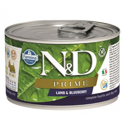 Farmina N&D dog PRIME lamb & blueberry konzerva 140 g