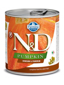 Farmina N&D dog PUMPKIN & venison konzerva 285 g