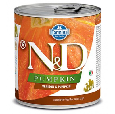 Farmina N&D dog PUMPKIN & venison konzerva 285 g