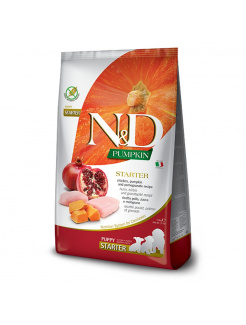Farmina N&D dog PUMPKIN (GF) puppy starter all breeds, chicken & pomegranate 2,5 kg
