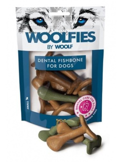 Pamlsok Woolfies Dental Fishbone S 200g