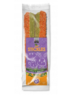 Pamlsok SUPREME hlodavce Stickle Carrot & Broccoli ZB 100g