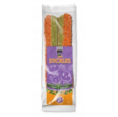 Pamlsok SUPREME hlodavce Stickle Carrot & Broccoli ZB 100g
