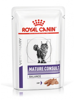Royal Canin Cat Mature Consult Balance Loaf Kapsičky 12x85g