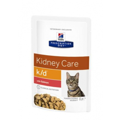 HILLS Diet Feline k/d KAP salmon 12x85 g 