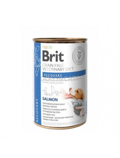 Brit Veterinary Diets GF cat + dog Recovery 400 g konzerva
