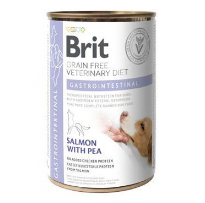 Brit Veterinary Diets GF dog Gastrointestinal 400 g konzerva