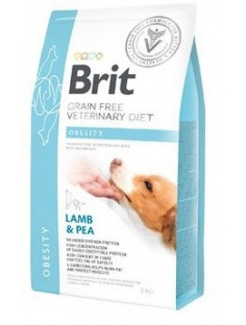 Brit Veterinary Diets GF dog Obesity 12 kg