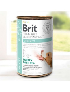 Brit Veterinary Diets GF dog Struvite 400 g konzerva