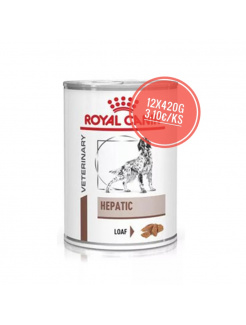 Royal Canin Dog Hepatic konzerva 420 g