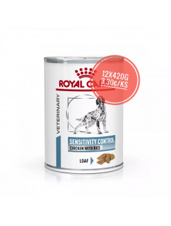 Royal Canin Dog Sensitivity Control CHICKEN konzerva 420 g