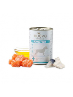 NUEVO dog Sensitive 100% Fish 6x375 g 