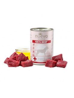 NUEVO dog Sensitive 100% Beef 6x400g