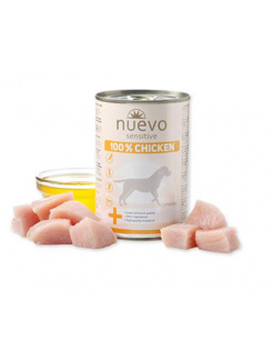 NUEVO dog Sensitive 100% Chicken 6x400 g 