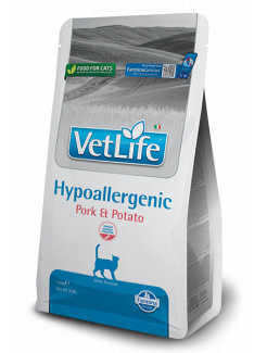 Farmina Vet Life cat hypoallergenic, pork & potato 1,5 kg