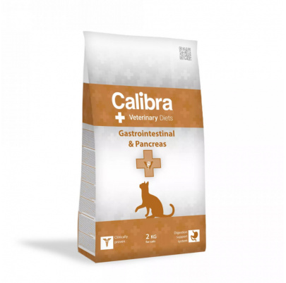 Calibra Vet Diet Cat Gastrointestinal / Pancreas NEW 2 kg