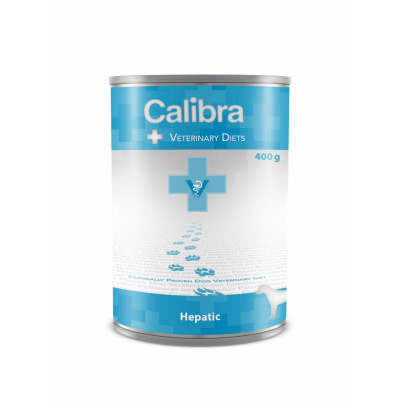 Calibra Vet Diet Dog Hepatic 400 g konzerva