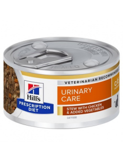 HILLS Diet Feline Stew c/d Multicare with Chicken & Vegetables konzerva 82 g