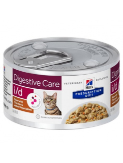 HILLS Diet Feline Stew i/d with Chicken, Rice & Vegetables konzerva 82 g