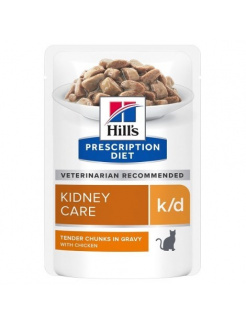  HILLS Diet Feline k/d KAP chicken 12x85 g(posledné 2 balenia)