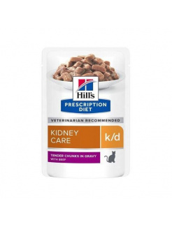 HILLS Diet Feline k/d KAP beef 12x85 g 