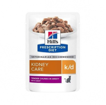 HILLS Diet Feline k/d KAP beef 12x85 g 