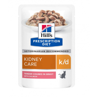 HILLS Diet Feline k/d KAP salmon 12x85 g 