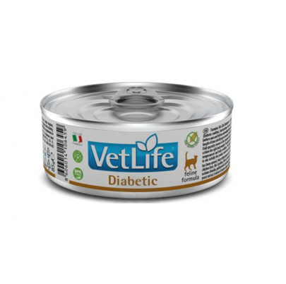 Farmina Vet Life cat diabetic konzerva 85g