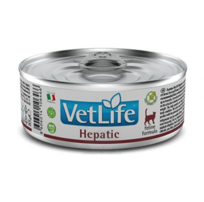 Farmina Vet Life cat hepatic konzerva 85g