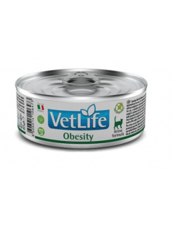 Farmina Vet Life cat obesity konzerva 85 g (POSLEDNÝCH 8 KUSOV)