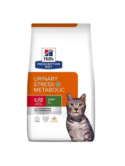 HILLS Diet Feline c/d Urinary Stress + Metabolic 