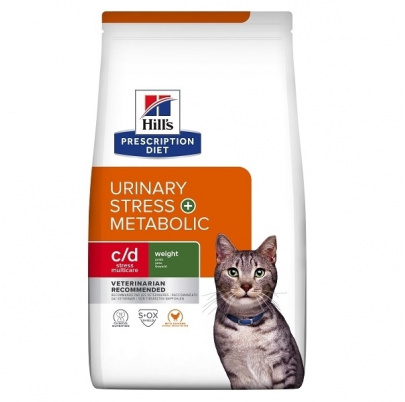 HILLS Diet Feline c/d Urinary Stress + Metabolic 