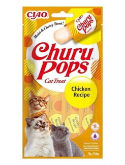 Pamlsok Inaba Churu Pops cat Kura 12 x 4 tuby 720 g