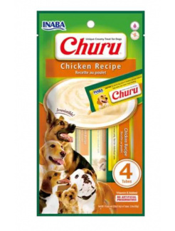 Pamlsok Inaba Churu Pyré dog Kura 12 x 4 tuby 672 g